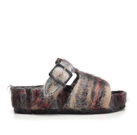 celine mohair boxy sandals|24s Celine sandals.